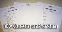 10- Quotes and orders