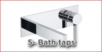 5- Bath taps